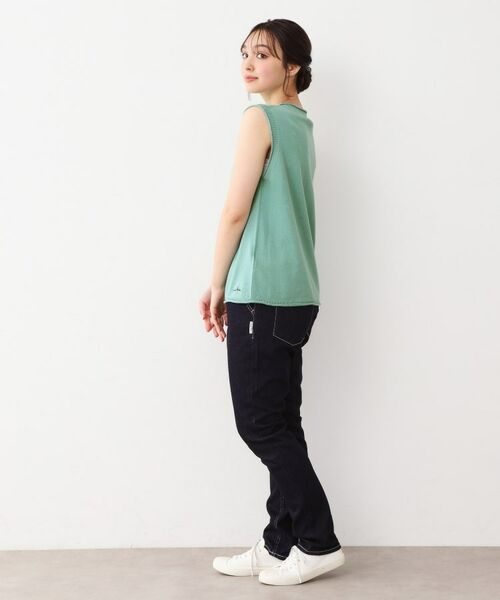LAURA ASHLEY / ローラ アシュレイ ベスト | 【カラー追加！日本製／ワンマイルウエア】コツトン コンパクトヤーン ベスト | 詳細7