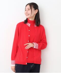 LAURA ASHLEY / ローラ アシュレイ カーディガン・ボレロ | 【カラー追加！日本製/ワンマイルウエア】コットン コンパクトヤーン カーディガン