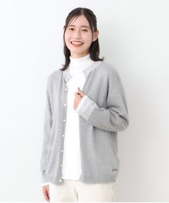 LAURA ASHLEY / ローラ アシュレイ カーディガン・ボレロ | 【カラー追加！日本製/ワンマイルウエア】コットン コンパクトヤーン カーディガン