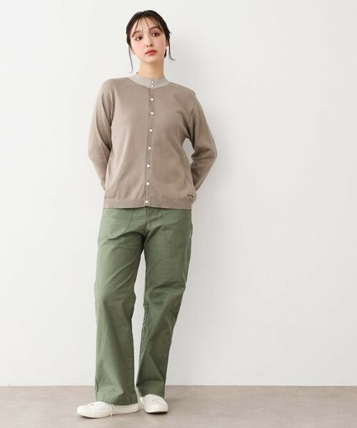 LAURA ASHLEY / ローラ アシュレイ カーディガン・ボレロ | 【カラー追加!日本製/ワンマイルウエア】コットン コンパクトヤーン カーディガン | 詳細10