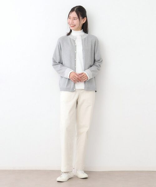 LAURA ASHLEY / ローラ アシュレイ カーディガン・ボレロ | 【カラー追加!日本製/ワンマイルウエア】コットン コンパクトヤーン カーディガン | 詳細18
