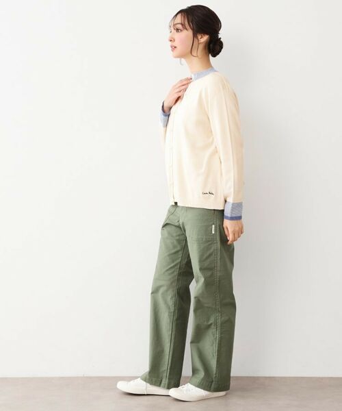 LAURA ASHLEY / ローラ アシュレイ カーディガン・ボレロ | 【カラー追加!日本製/ワンマイルウエア】コットン コンパクトヤーン カーディガン | 詳細3