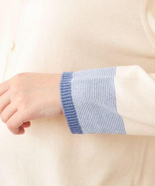 LAURA ASHLEY / ローラ アシュレイ カーディガン・ボレロ | 【カラー追加!日本製/ワンマイルウエア】コットン コンパクトヤーン カーディガン | 詳細30