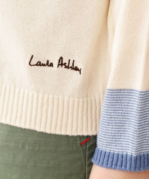 LAURA ASHLEY / ローラ アシュレイ カーディガン・ボレロ | 【カラー追加!日本製/ワンマイルウエア】コットン コンパクトヤーン カーディガン | 詳細4