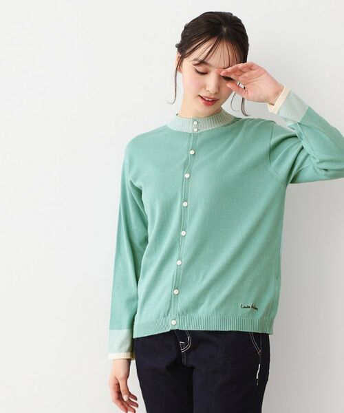 LAURA ASHLEY / ローラ アシュレイ カーディガン・ボレロ | 【カラー追加!日本製/ワンマイルウエア】コットン コンパクトヤーン カーディガン | 詳細5