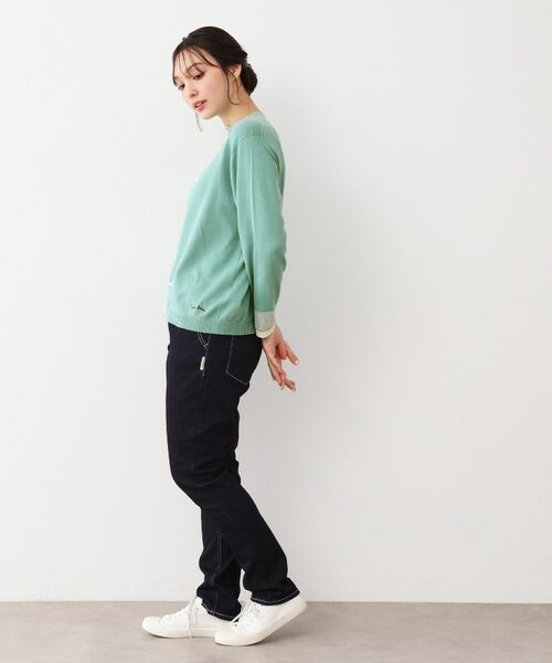 LAURA ASHLEY / ローラ アシュレイ カーディガン・ボレロ | 【カラー追加!日本製/ワンマイルウエア】コットン コンパクトヤーン カーディガン | 詳細7