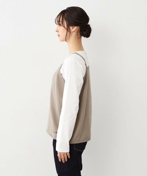 LAURA ASHLEY / ローラ アシュレイ キャミソール・チューブトップ | 【日本製/ワンマイルウエア】コットン コンパクトヤーン キャミソール | 詳細14