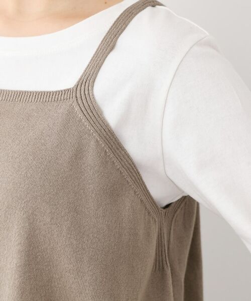 LAURA ASHLEY / ローラ アシュレイ キャミソール・チューブトップ | 【日本製/ワンマイルウエア】コットン コンパクトヤーン キャミソール | 詳細17