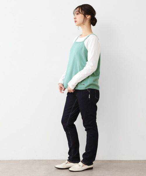 LAURA ASHLEY / ローラ アシュレイ キャミソール・チューブトップ | 【日本製/ワンマイルウエア】コットン コンパクトヤーン キャミソール | 詳細7