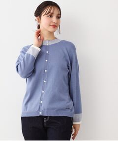 LAURA ASHLEY / ローラ アシュレイ カーディガン・ボレロ | 【WEB限定色！/日本製/ワンマイルウエア】 コットン コンパクトヤーン カーディガン
