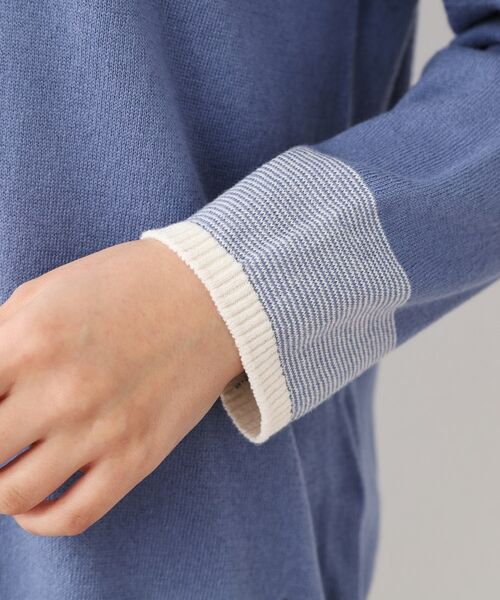 LAURA ASHLEY / ローラ アシュレイ カーディガン・ボレロ | 【WEB限定色！/日本製/ワンマイルウエア】 コットン コンパクトヤーン カーディガン | 詳細10