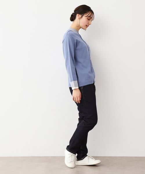 LAURA ASHLEY / ローラ アシュレイ カーディガン・ボレロ | 【WEB限定色！/日本製/ワンマイルウエア】 コットン コンパクトヤーン カーディガン | 詳細3