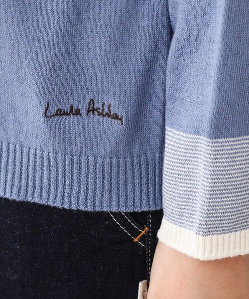 LAURA ASHLEY / ローラ アシュレイ カーディガン・ボレロ | 【WEB限定色！/日本製/ワンマイルウエア】 コットン コンパクトヤーン カーディガン | 詳細4