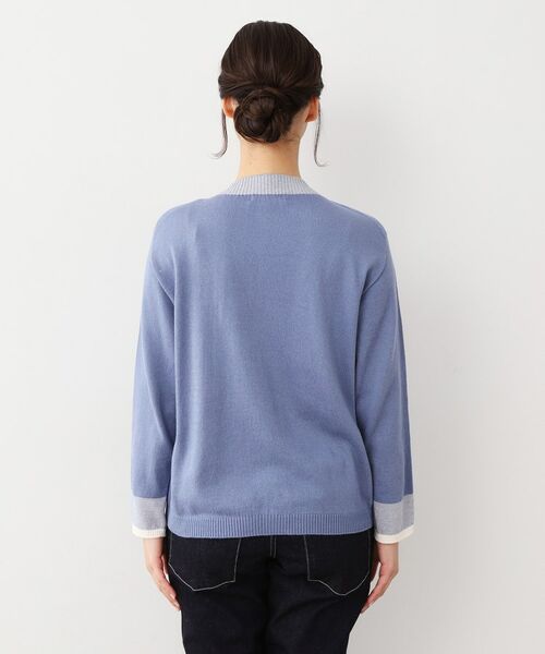 LAURA ASHLEY / ローラ アシュレイ カーディガン・ボレロ | 【WEB限定色！/日本製/ワンマイルウエア】 コットン コンパクトヤーン カーディガン | 詳細7