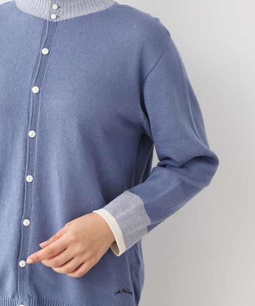 LAURA ASHLEY / ローラ アシュレイ カーディガン・ボレロ | 【WEB限定色！/日本製/ワンマイルウエア】 コットン コンパクトヤーン カーディガン | 詳細9