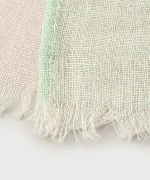 LAURA ASHLEY / ローラ アシュレイ マフラー・ショール・スヌード・ストール | 【綿混素材】グラデーションストール | 詳細2