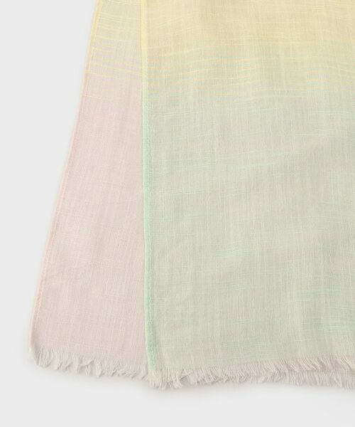 LAURA ASHLEY / ローラ アシュレイ マフラー・ショール・スヌード・ストール | 【綿混素材】グラデーションストール | 詳細3