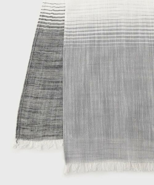 LAURA ASHLEY / ローラ アシュレイ マフラー・ショール・スヌード・ストール | 【綿混素材】グラデーションストール | 詳細4