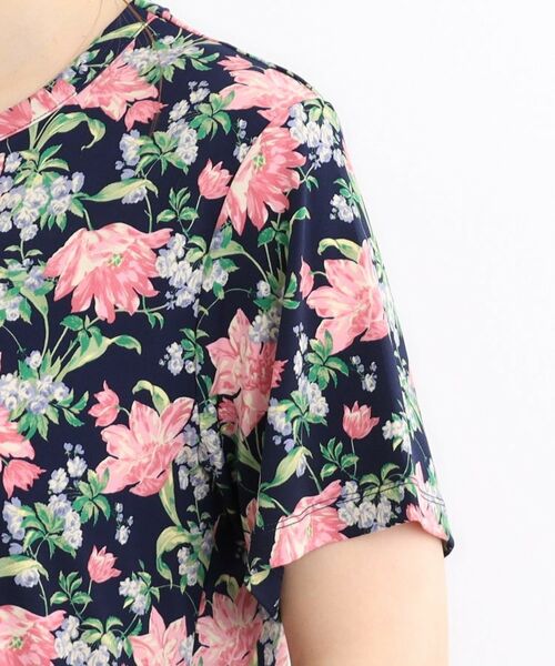 LAURA ASHLEY / ローラ アシュレイ カットソー | 【洗える／ジャージ素材／同柄アイテムあり】シャーボーン柄プルオーバー | 詳細13