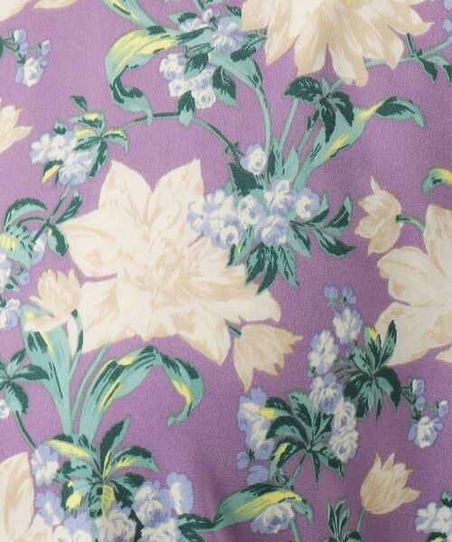 LAURA ASHLEY / ローラ アシュレイ カットソー | 【洗える／ジャージ素材／同柄アイテムあり】シャーボーン柄プルオーバー | 詳細8