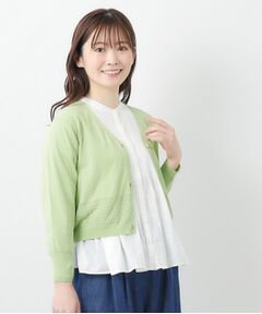 【LAURA ASHLEY/ローラーアシュレイ】美品 ジャケットカーディガン M LAURA ASHLEYのカーディガン | レディース | 三越伊勢丹