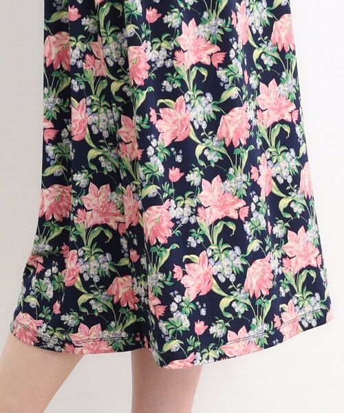 LAURA ASHLEY / ローラ アシュレイ スカート | 【洗える／ジャージ素材／同柄アイテムあり】シャーボーン柄スカート | 詳細13
