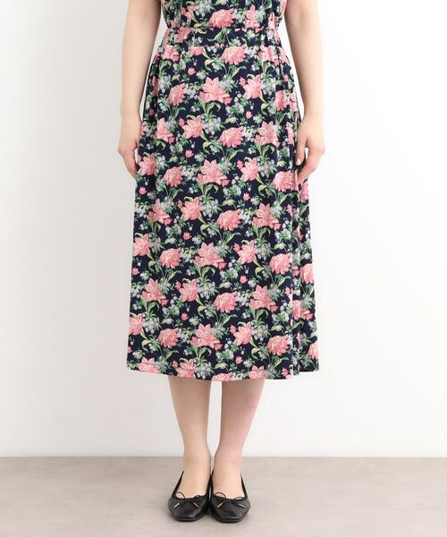 LAURA ASHLEY / ローラ アシュレイ スカート | 【洗える／ジャージ素材／同柄アイテムあり】シャーボーン柄スカート | 詳細9