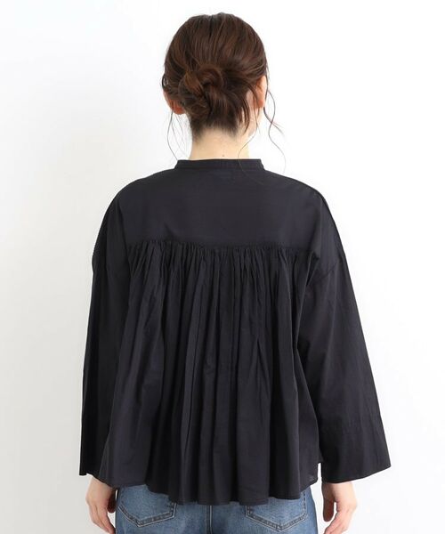 LAURA ASHLEY / ローラ アシュレイ シャツ・ブラウス | 【コットン100％／羽織に使える】ピンタックフレアブラウス | 詳細11