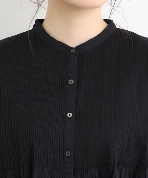 LAURA ASHLEY / ローラ アシュレイ シャツ・ブラウス | 【コットン100％／羽織に使える】ピンタックフレアブラウス | 詳細12