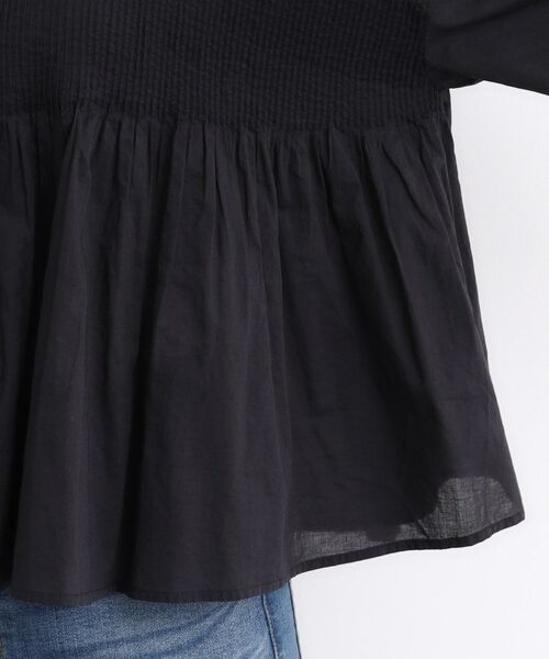 LAURA ASHLEY / ローラ アシュレイ シャツ・ブラウス | 【コットン100％／羽織に使える】ピンタックフレアブラウス | 詳細15