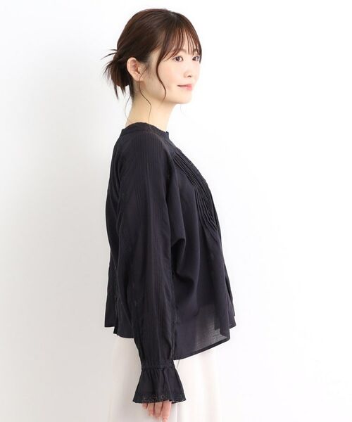 LAURA ASHLEY / ローラ アシュレイ シャツ・ブラウス | 【前後2WAY／羽織に使える】 リバーレースブラウス | 詳細16