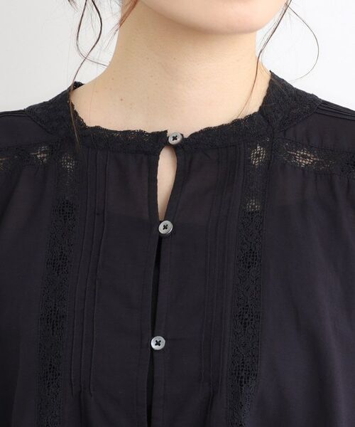 LAURA ASHLEY / ローラ アシュレイ シャツ・ブラウス | 【前後2WAY／羽織に使える】 リバーレースブラウス | 詳細21
