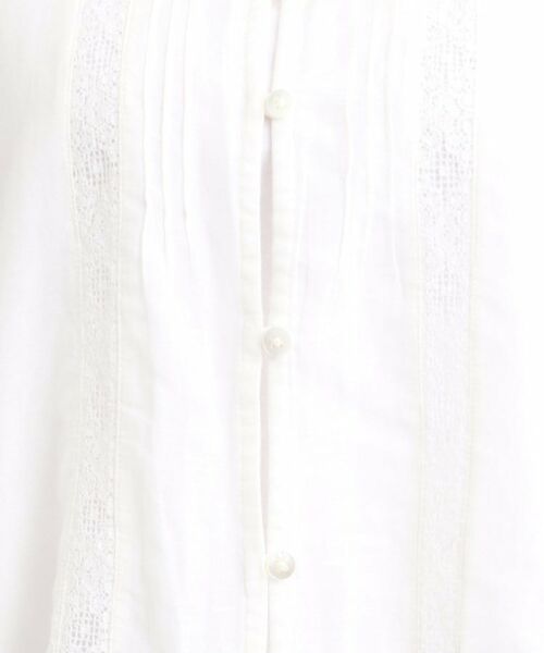 LAURA ASHLEY / ローラ アシュレイ シャツ・ブラウス | 【前後2WAY／羽織に使える】 リバーレースブラウス | 詳細7