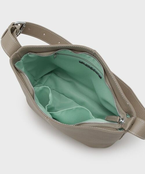 LAURA ASHLEY / ローラ アシュレイ ショルダーバッグ | 【牛革レザー／ショルダー長さ調節可】ワンハンドルバッグ | 詳細14