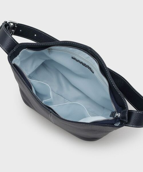 LAURA ASHLEY / ローラ アシュレイ ショルダーバッグ | 【牛革レザー／ショルダー長さ調節可】ワンハンドルバッグ | 詳細15