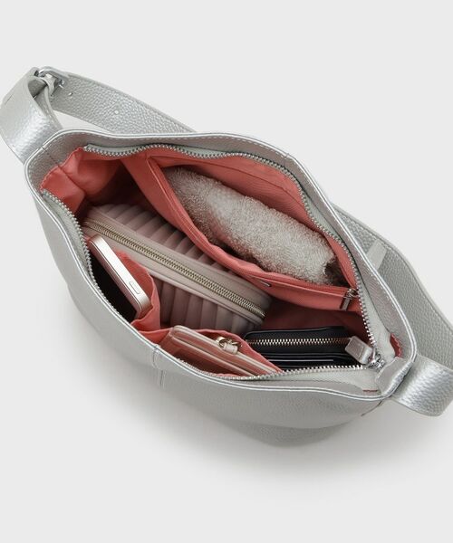 LAURA ASHLEY / ローラ アシュレイ ショルダーバッグ | 【牛革レザー／ショルダー長さ調節可】ワンハンドルバッグ | 詳細16