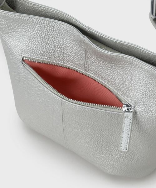 LAURA ASHLEY / ローラ アシュレイ ショルダーバッグ | 【牛革レザー／ショルダー長さ調節可】ワンハンドルバッグ | 詳細18