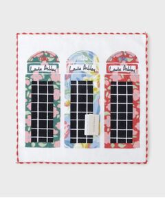 LAURA ASHLEY / ローラ アシュレイ ハンカチ | テレフォンボックス プリントタオルハンカチ