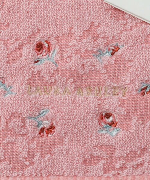 LAURA ASHLEY / ローラ アシュレイ ハンカチ | ローザリンド柄 刺繍タオルハンカチ | 詳細4