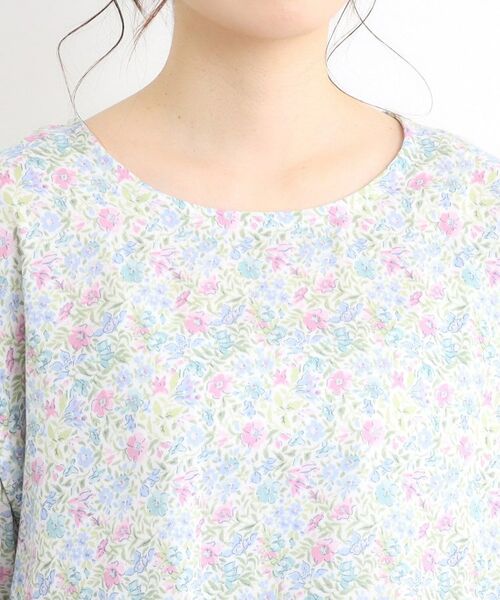 LAURA ASHLEY / ローラ アシュレイ ルームウェア | シャーストン柄 ダブルガーゼ生地パジャマ | 詳細16