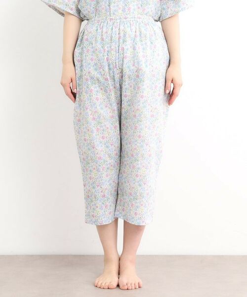 LAURA ASHLEY / ローラ アシュレイ ルームウェア | シャーストン柄 ダブルガーゼ生地パジャマ | 詳細20