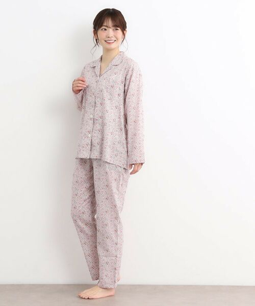 LAURA ASHLEY / ローラ アシュレイ ルームウェア | ラヴァトンディツィ柄 アムンゼン生地ルームウェア | 詳細1