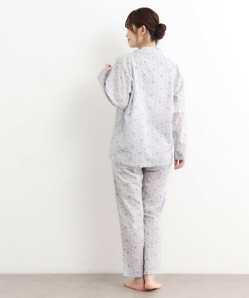 LAURA ASHLEY / ローラ アシュレイ ルームウェア | ラヴァトンディツィ柄 アムンゼン生地ルームウェア | 詳細11