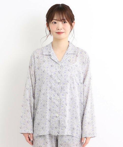 LAURA ASHLEY / ローラ アシュレイ ルームウェア | ラヴァトンディツィ柄 アムンゼン生地ルームウェア | 詳細13