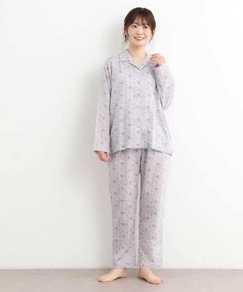 LAURA ASHLEY / ローラ アシュレイ ルームウェア | ラヴァトンディツィ柄 アムンゼン生地ルームウェア | 詳細5