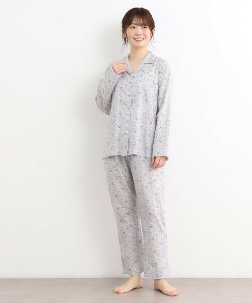 LAURA ASHLEY / ローラ アシュレイ ルームウェア | ラヴァトンディツィ柄 アムンゼン生地ルームウェア | 詳細9