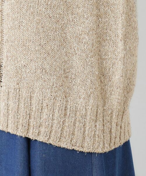 LAURA ASHLEY / ローラ アシュレイ ベスト | 【限定店舗展開/日本製/ワンマイルウエア】シルクネップベスト | 詳細18