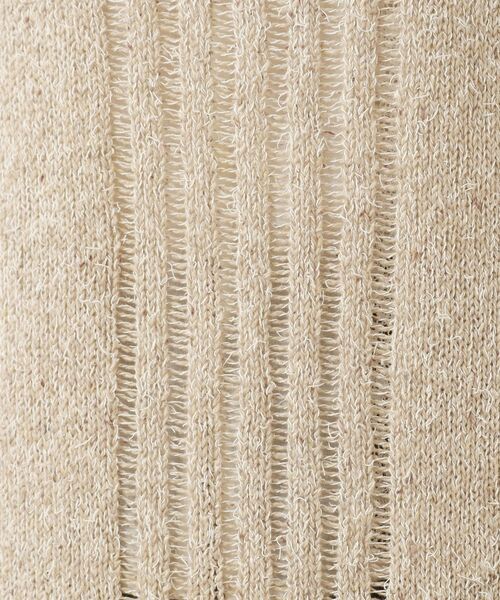 LAURA ASHLEY / ローラ アシュレイ ベスト | 【限定店舗展開/日本製/ワンマイルウエア】シルクネップベスト | 詳細8