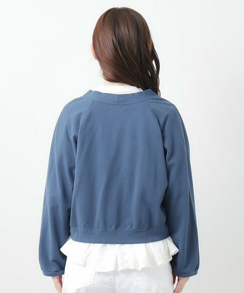 LAURA ASHLEY / ローラ アシュレイ カーディガン・ボレロ | 【コットン100%/日本製/ワンマイルウエア】鹿の子Vネックカーディガン | 詳細15