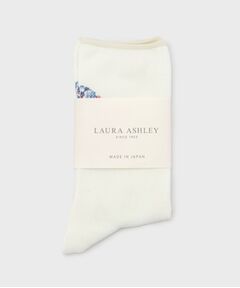 LAURA ASHLEY / ローラ アシュレイ ソックス | 【日本製】ウェストウェルバンチ柄 靴下